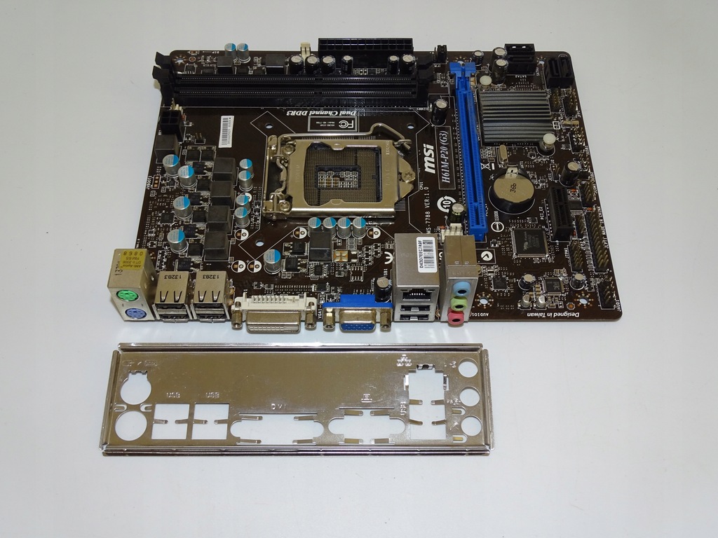 Płyta główna MSI H61M-P20 (G3). - 12848567012 - oficjalne archiwum Allegro