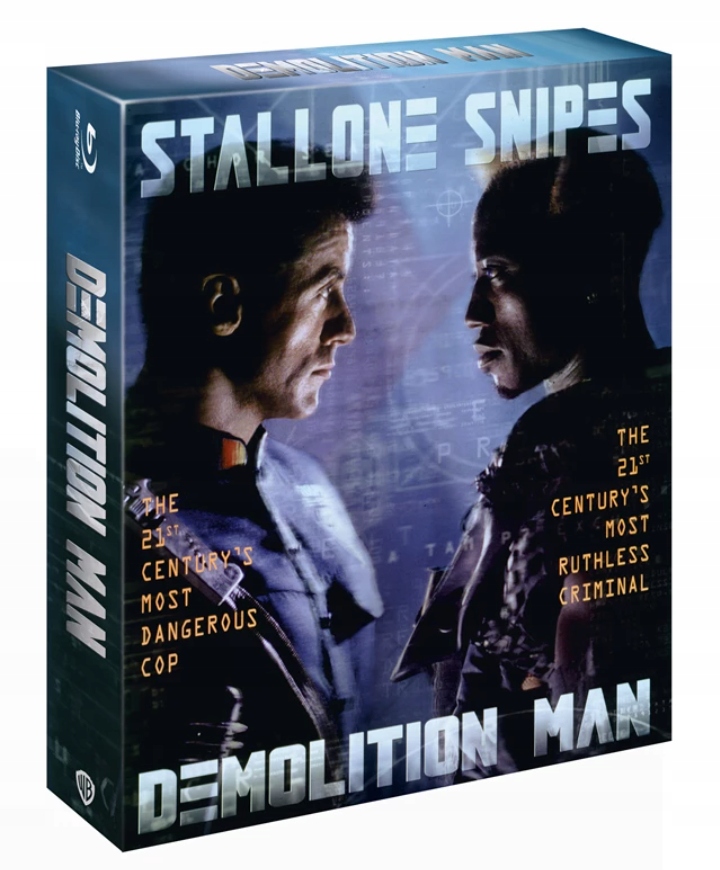 Człowiek Demolka Demolition Man Steelbook Blu-ray