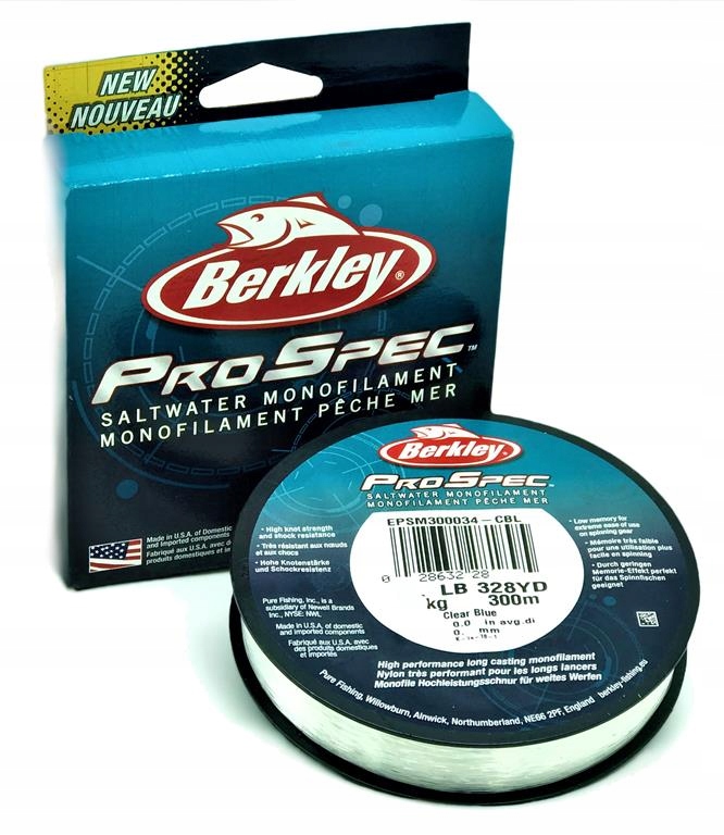 Żyłka 0,45mm 14,1kg 300m Berkley ProSpec Blue