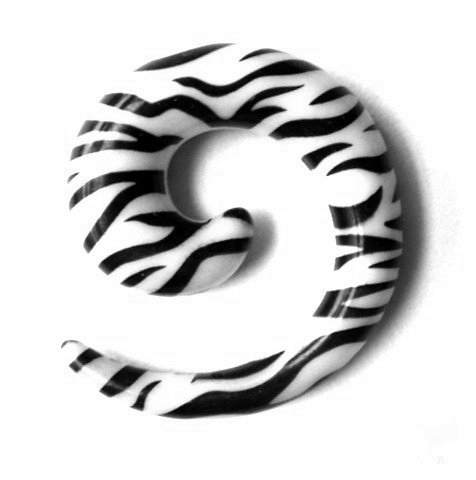 Rozpychacz spirala BIAŁA ZEBRA 8mm