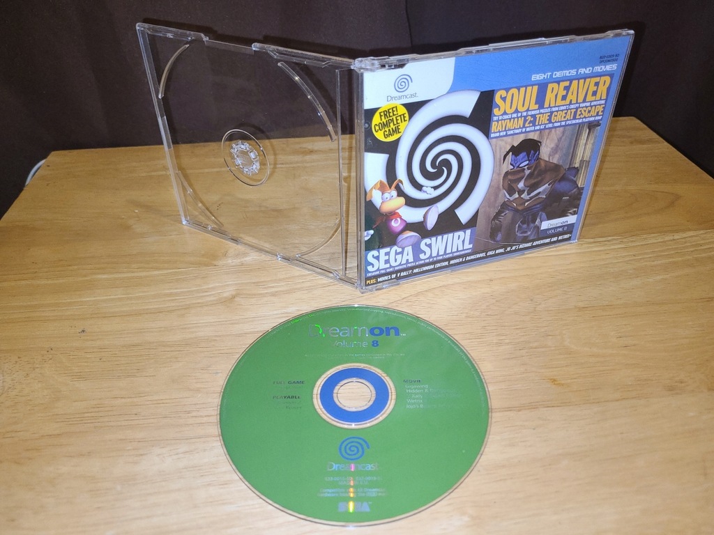 SEGA DREAMCAST DREAMON VOLUME 8 - DEMO CD