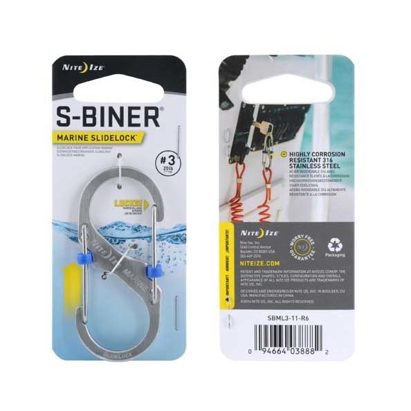 Karabinek S-Biner Nite Ize #3 Stainless USA