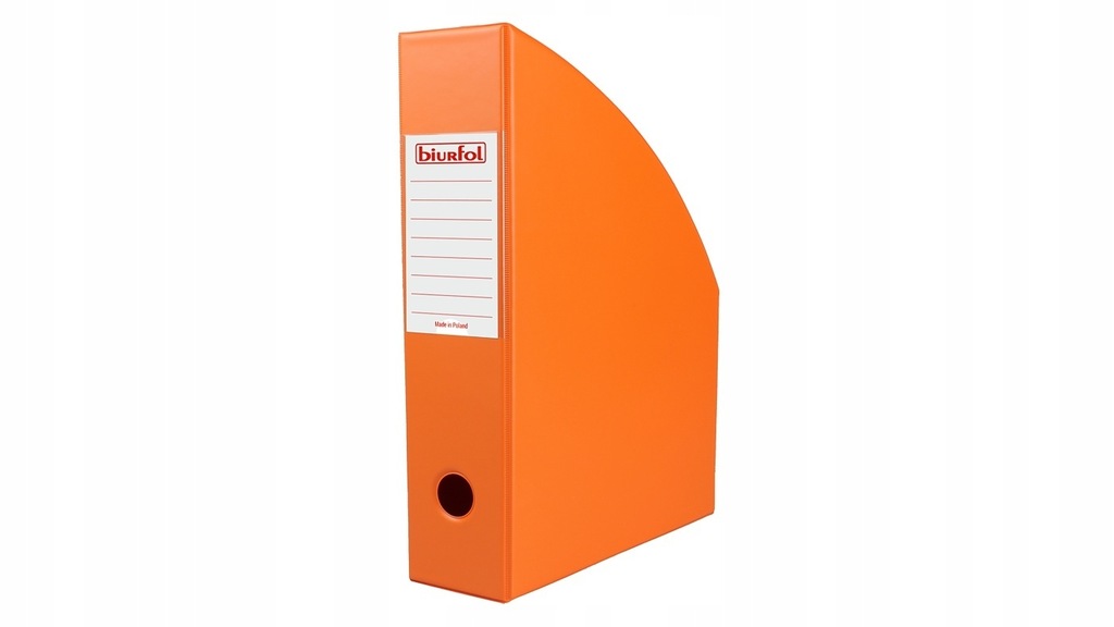 Pojemnik na dokumenty A4/70 PVC Orange Biurfol