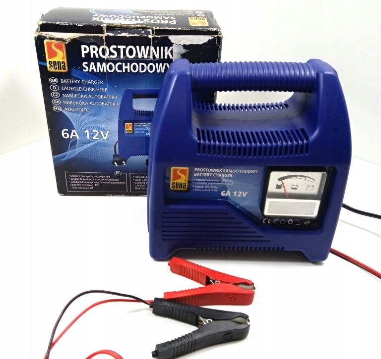 PROSTOWNIK SAMOCHODOWY SENA 6A, 6V/12V 11240729623 oficjalne