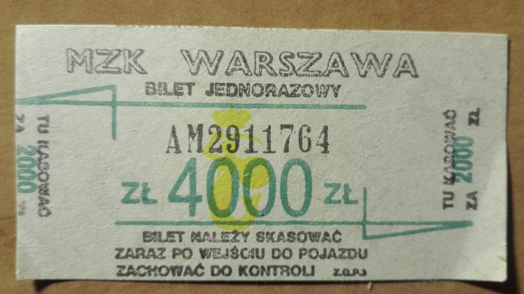 Warszawa 4000 zł