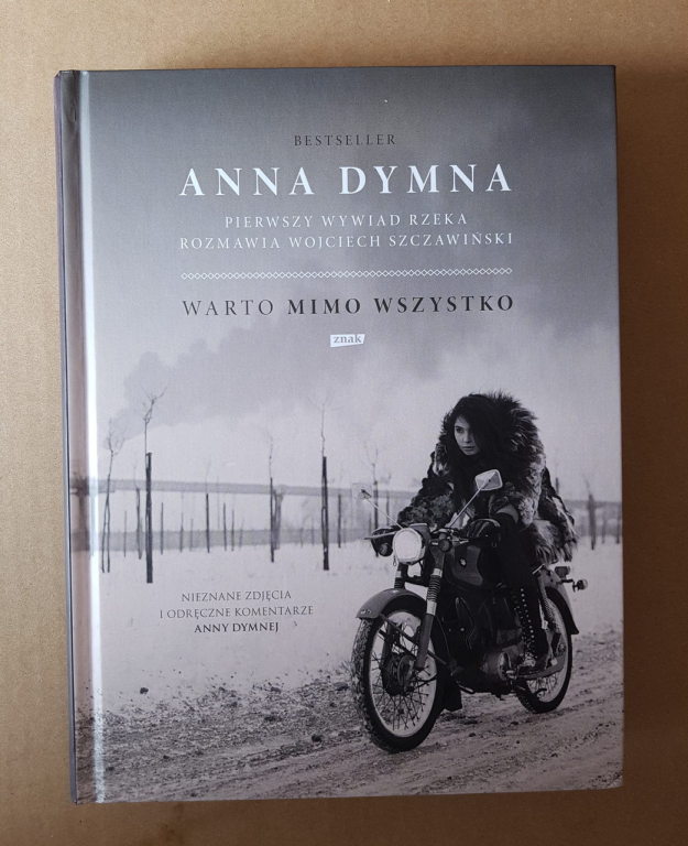 Anna Dymna - Warto mimo wszystko Książka autograf