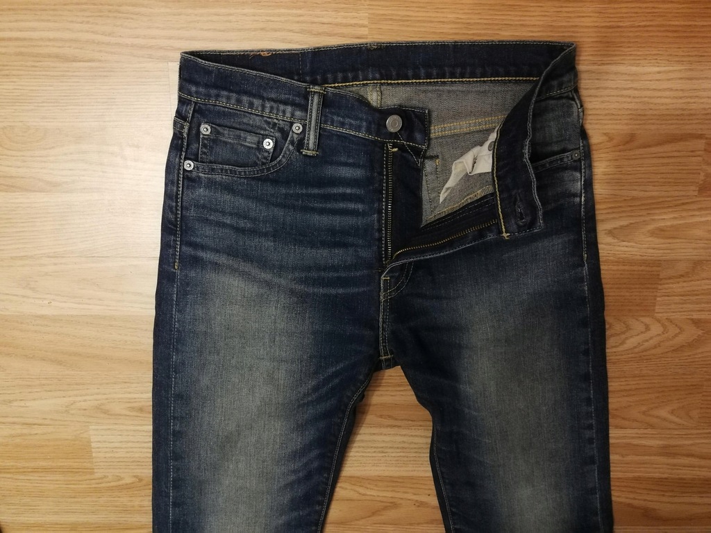 Spodnie dżinsowe LEVI'S model 510 rozmiar W30 L34