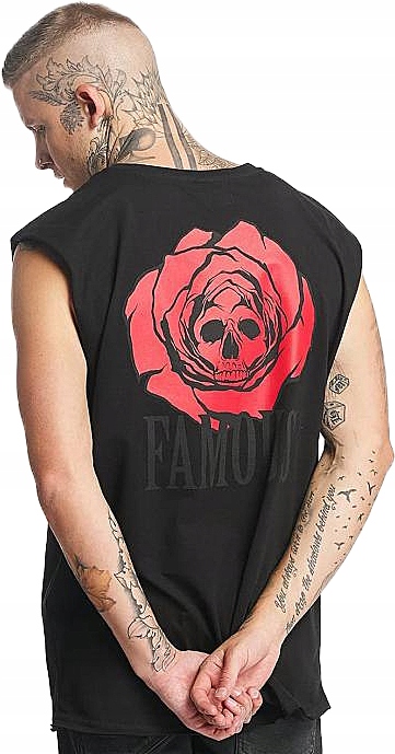 MODNA KOSZULKA T-SHIRT FAMOUS CHAOS FA005 r L