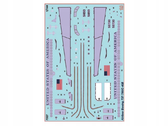 Купить Боинг 737-700/C-40B модель 7027 Самолет Звезда: отзывы, фото, характеристики в интерне-магазине Aredi.ru