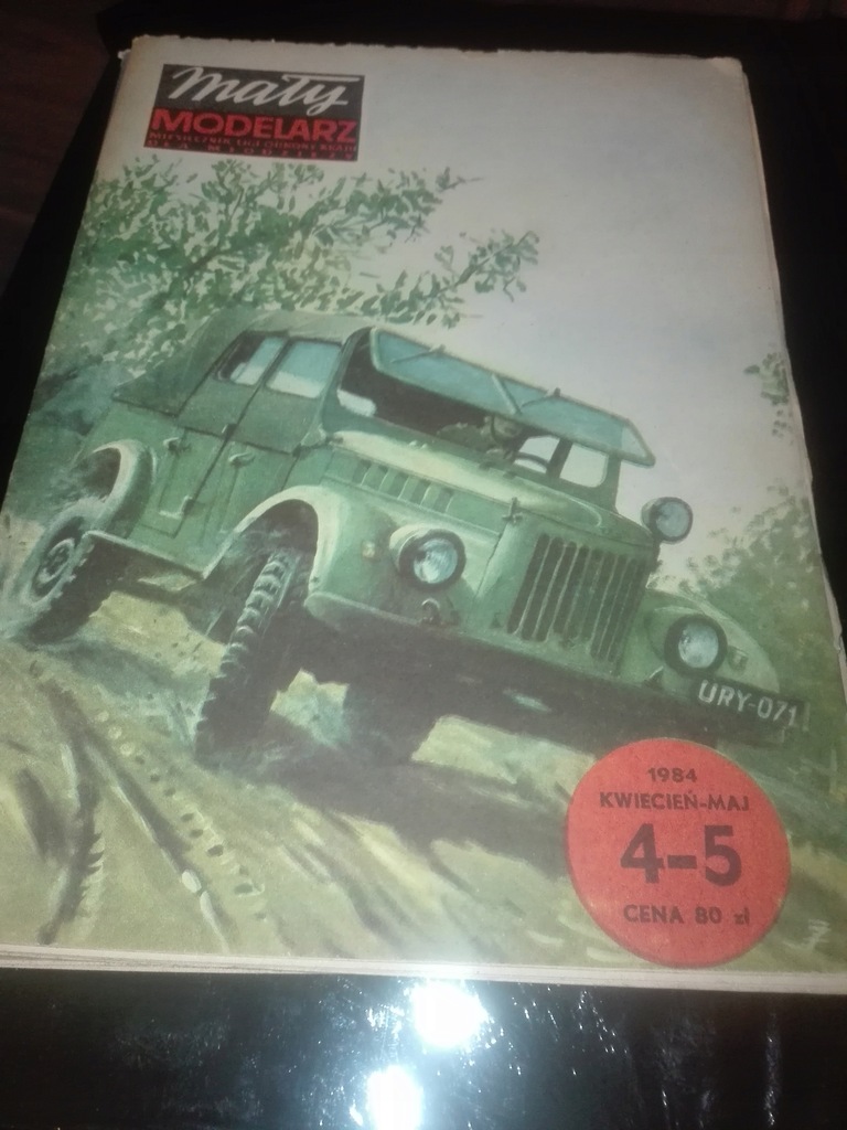 MAŁY MODELARZ 4-5/84 GAZ 69 M