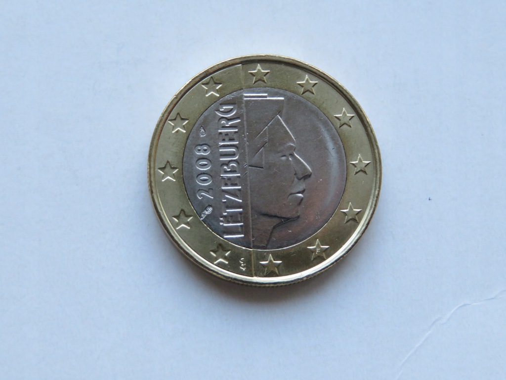 Luksemburg - 1 euro 2008