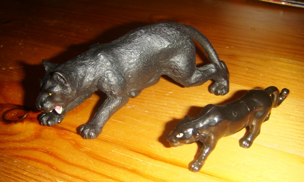 Czarne pantery - 2 figurki