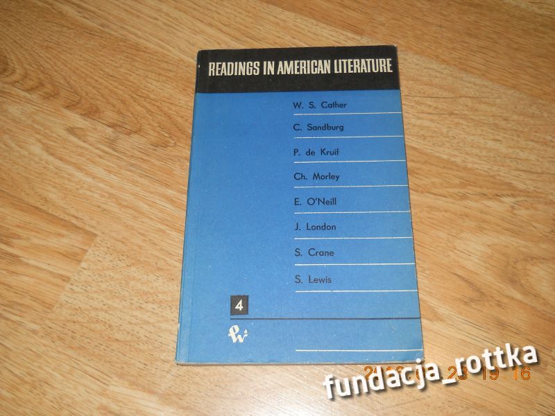 READINGS IN AMERICAN LITERATURE-rottka