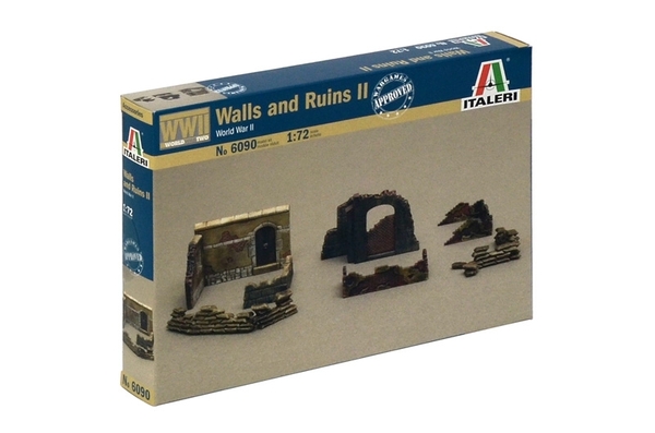 Italeri 6090 WWII Walls And R. 1/72