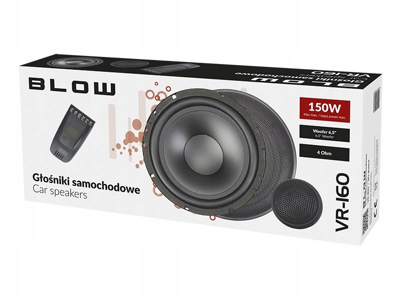 Купить Автомобильные колонки BLOW VR-160 НЧ+ВЧ+: отзывы, фото, характеристики в интерне-магазине Aredi.ru