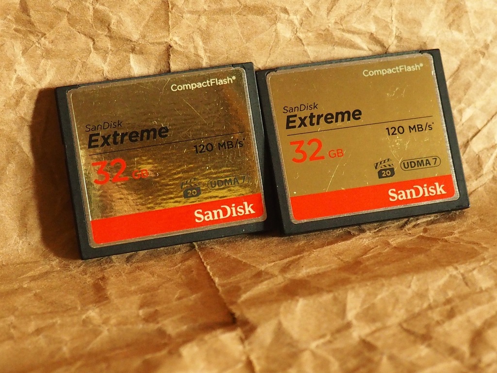 Karta pamięci SanDisk Extreme Compact Flash 32GB UDMA 7 120 MB/s