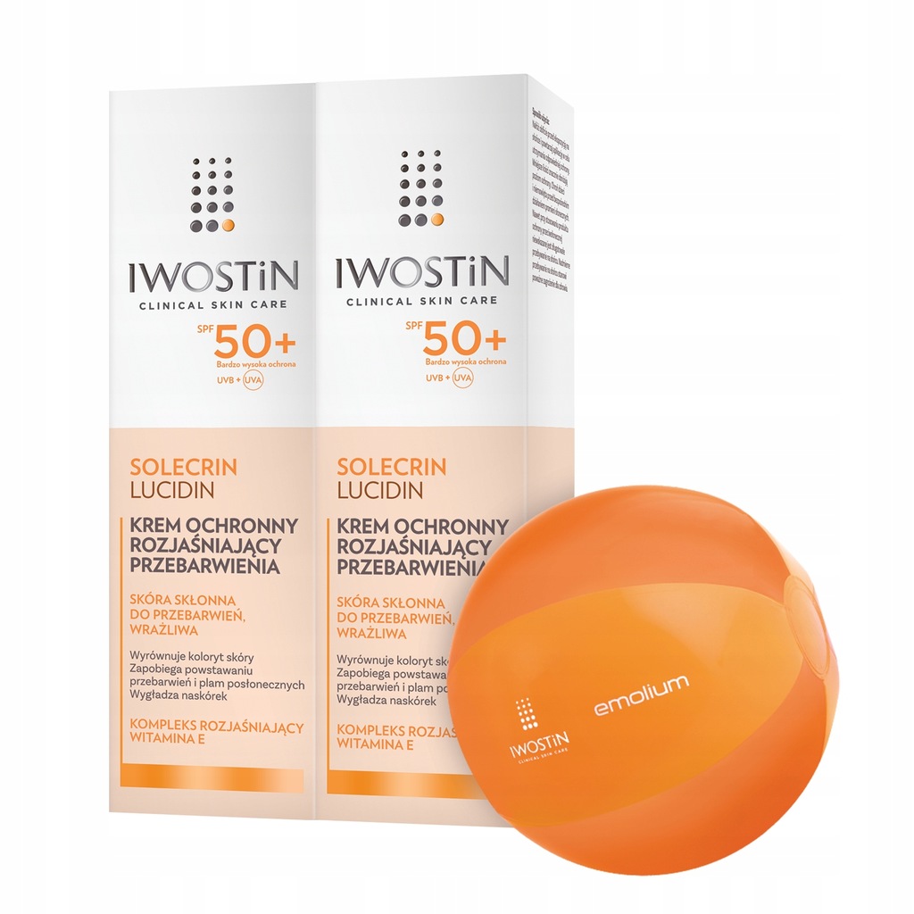 IWOSTIN krem na przebarwienia SPF 50+GRATIS 50 ml