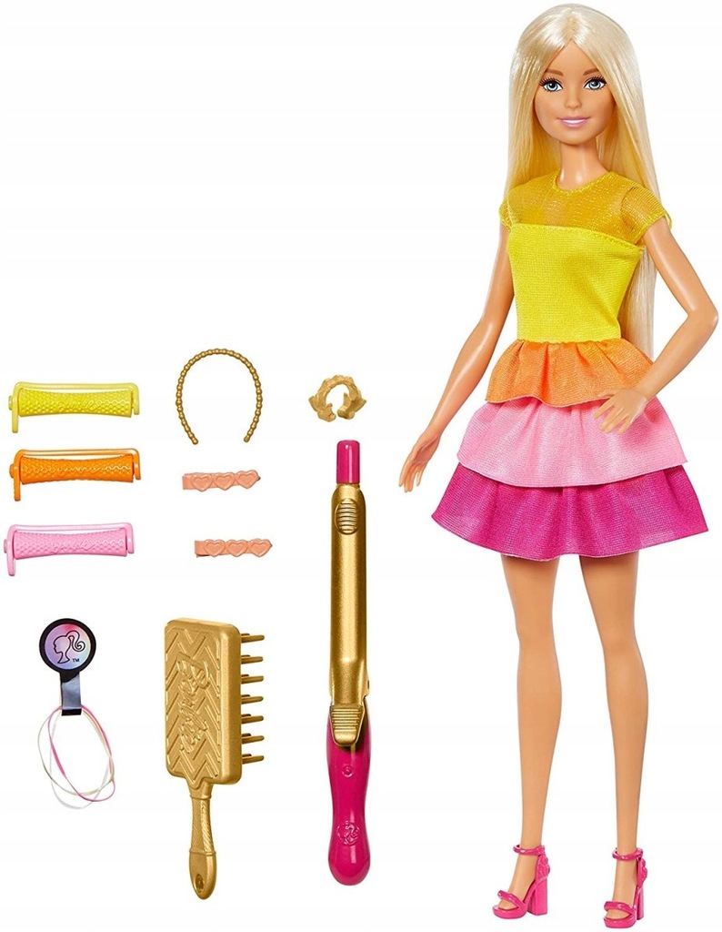 BARBIE BARBIE LALKA STYLOWE LOKI GBK24 Mattel