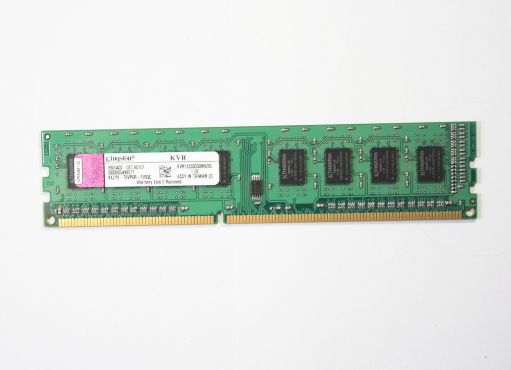 Pamięć RAM Kingston DDR3 2 GB 1333
