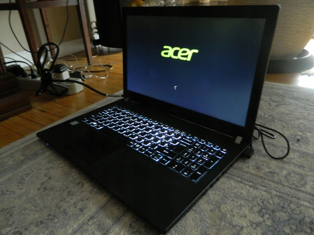 Laptop Acer travelmate p459 i5 8 GB / 256 GB SSD czarny
