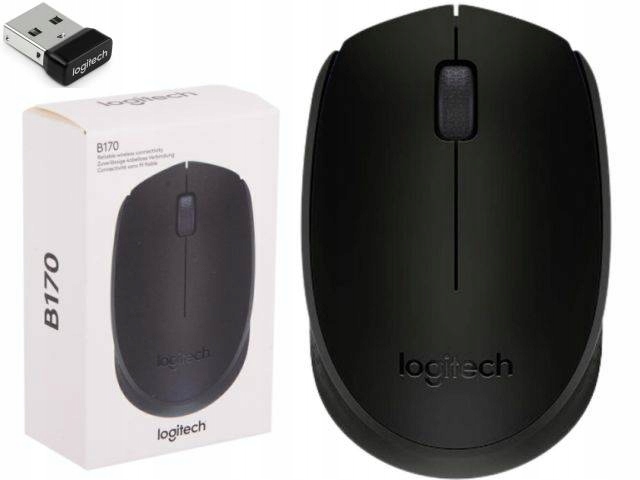 Купить Беспроводная мышь Logitech B170 NANO USB черная: отзывы, фото, характеристики в интерне-магазине Aredi.ru