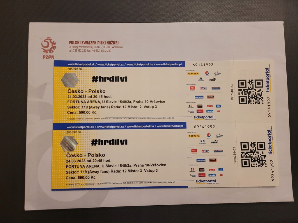 BILETY MECZ EL. ME 2024 CZECHYPOLSKA 24.03.2023 13413417865