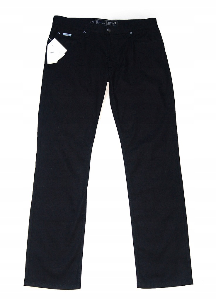 ARMANI JEANS czarne super jeansy 36 -200 euro