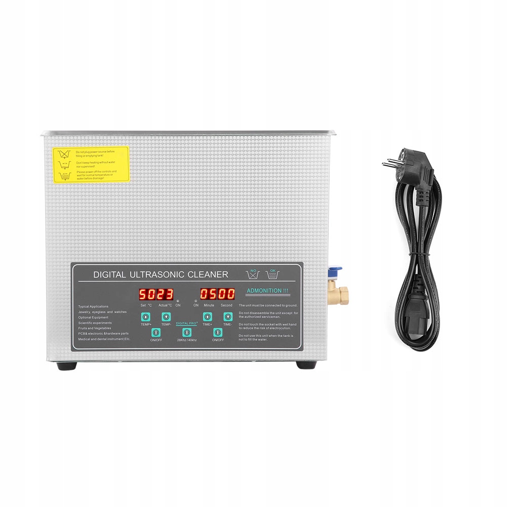 EU 220V Myjka ultradźwiękowa Ultrasonic Cleaner