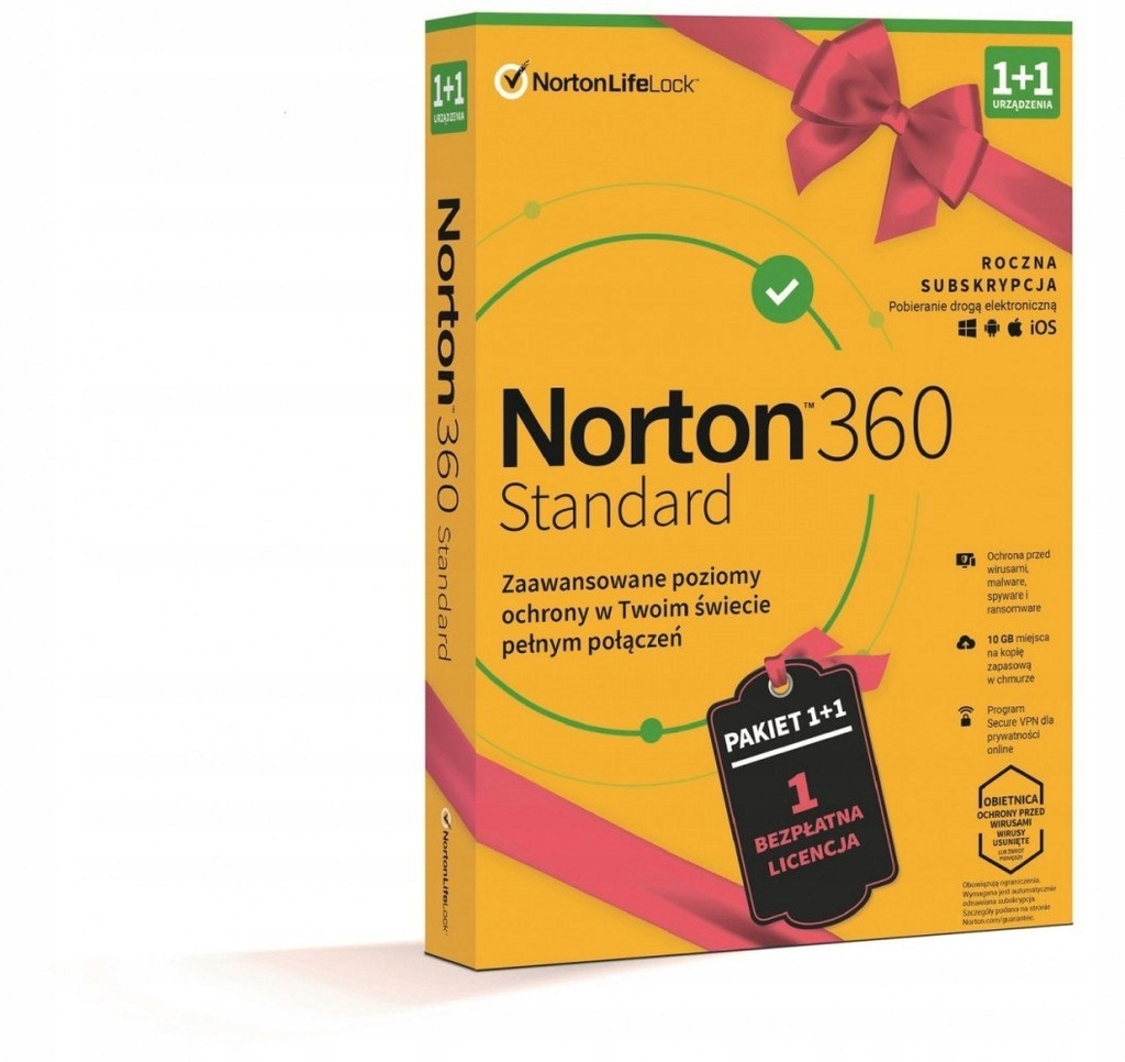 360 STD Prom.10GB PL 1U 1+1Dvc 1Y 21411368 Norton