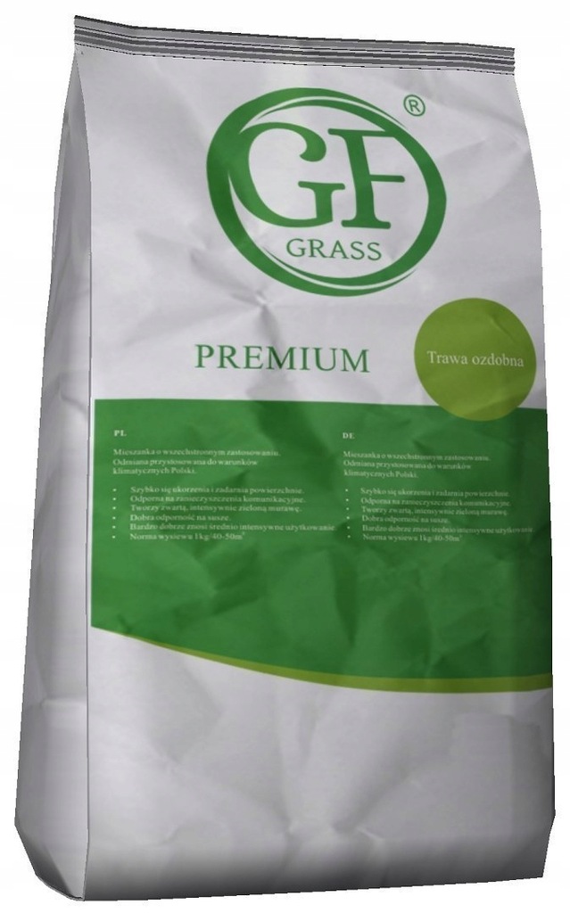 Trawa Ozdobna Dywanowa GF Grass Premium 15kg