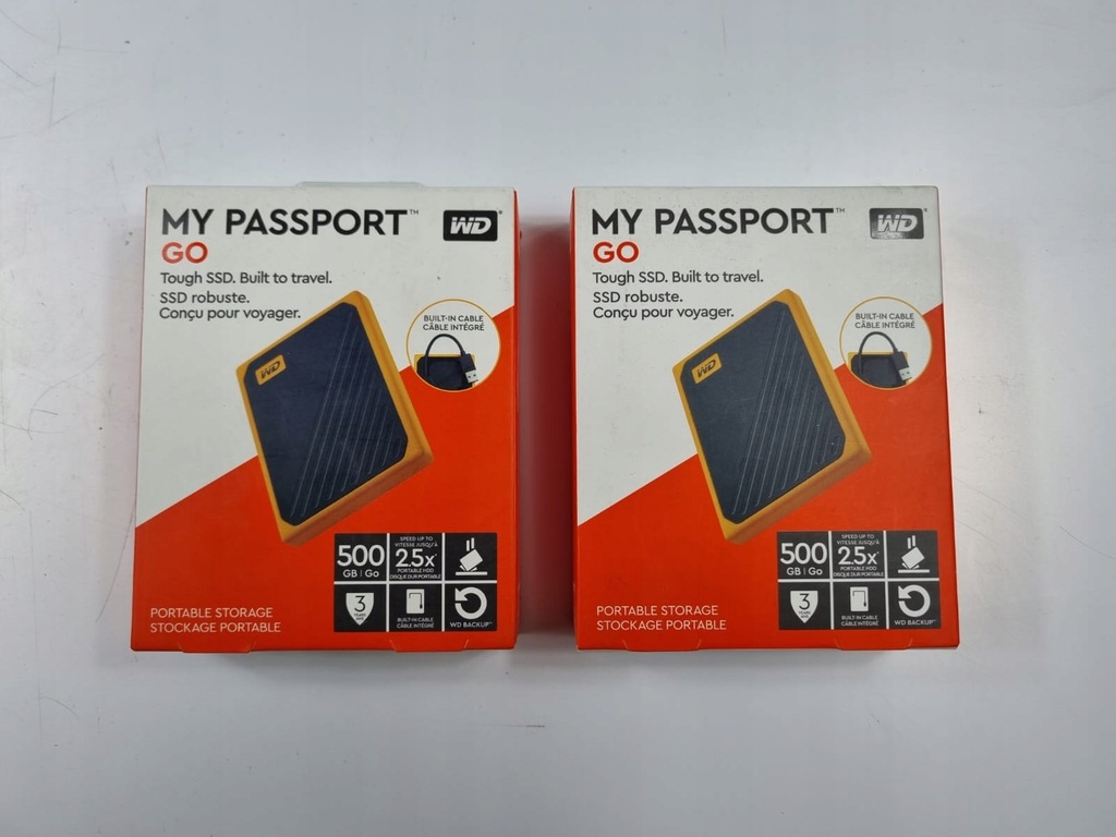 Dysk WD My Passport go 500GB|Go