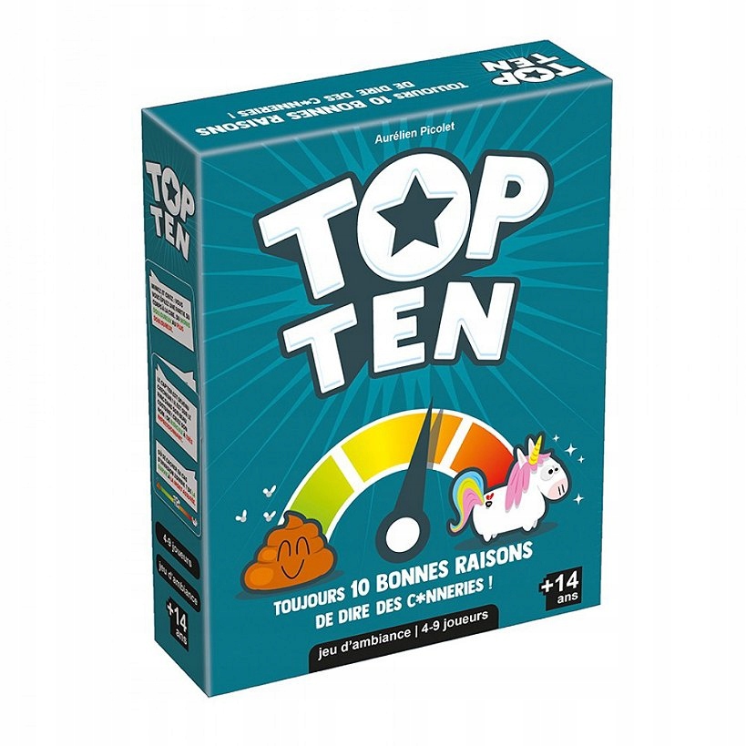 Top Ten Jeu d’ambiance Top Ten