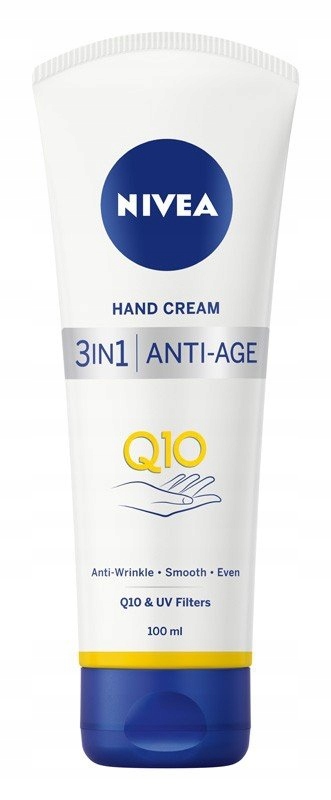 NIVEA Hand Cream Krem do rąk 3in1 Ant-Age Q10 100m