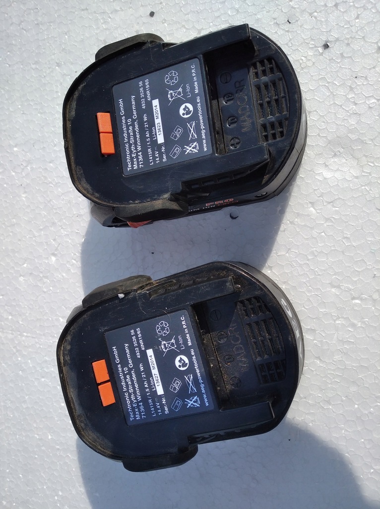 Akumulator Bateria AEG L1415R 14.4V 1.5AH - 11213990988 - oficjalne ...