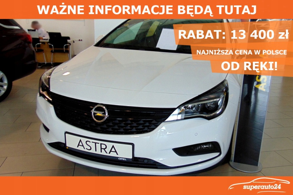 Opel Astra 1.4 Turbo 125KM 'Enjoy' +Biznes