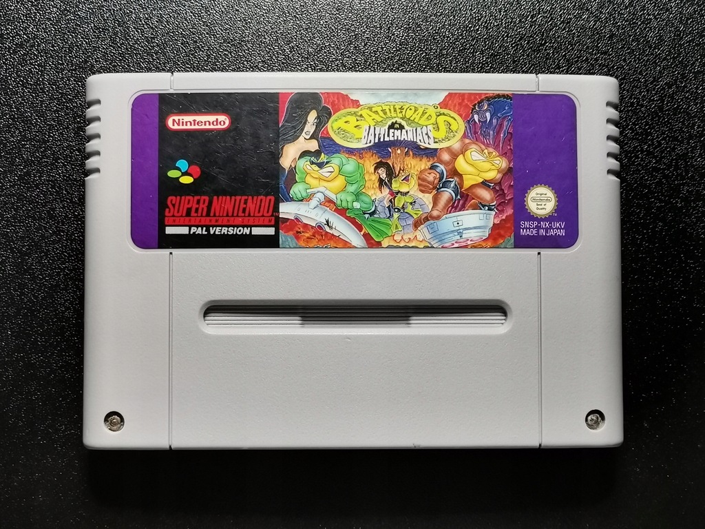 Super Nintendo Battletoads In Battlemaniacs #1