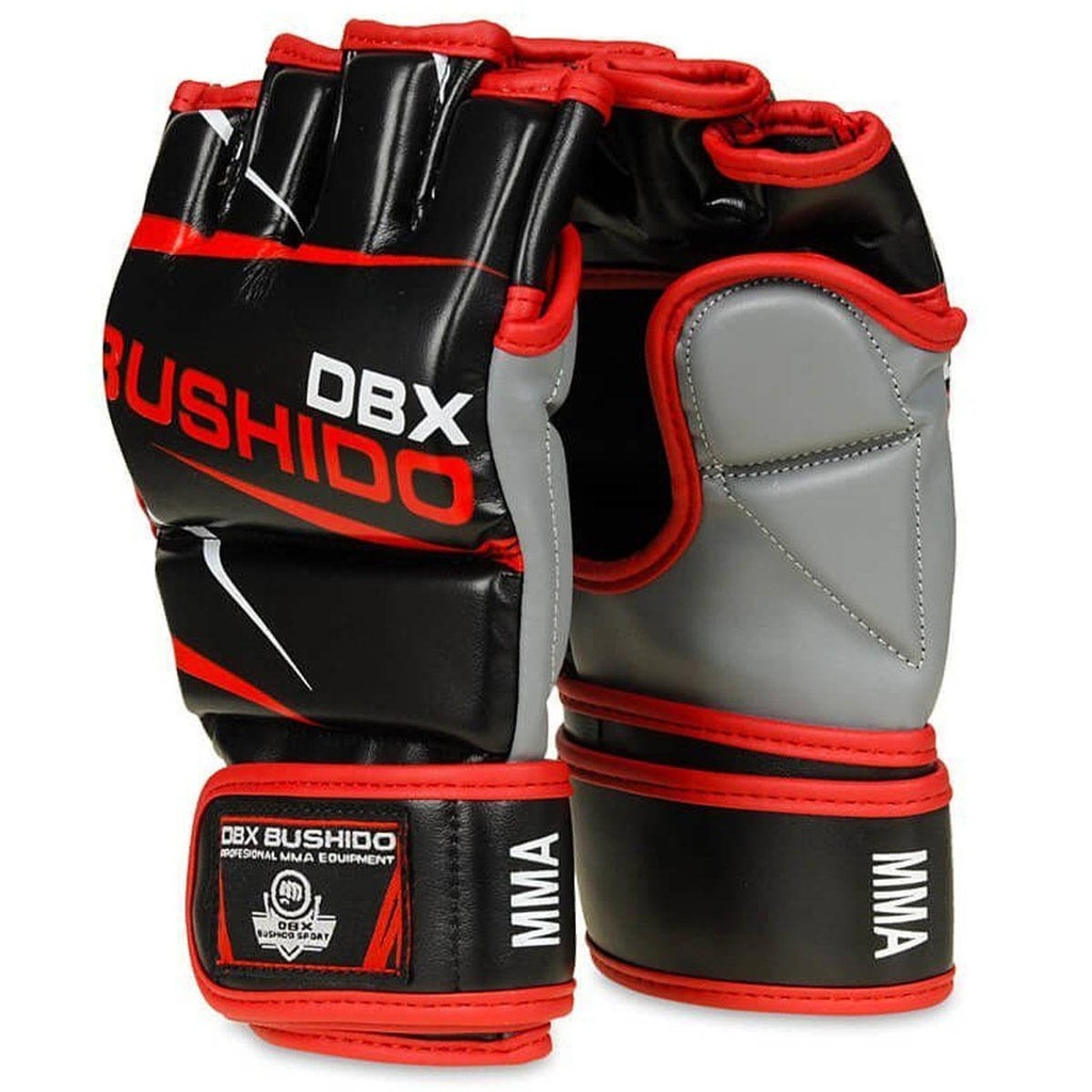 rękawice treningowe chwytne na worek MMA E1V6 DBX BUSHIDO