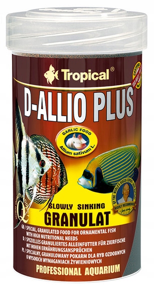Pokarm Tropical D-Allio Plus Granulat [100ml] - 60