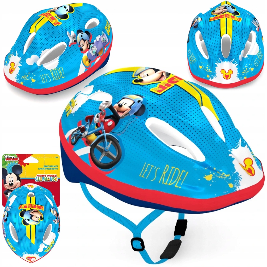 KASK ROWEROWY DZIECIĘCY MYSZKA MIKI MICKEY DISNEY