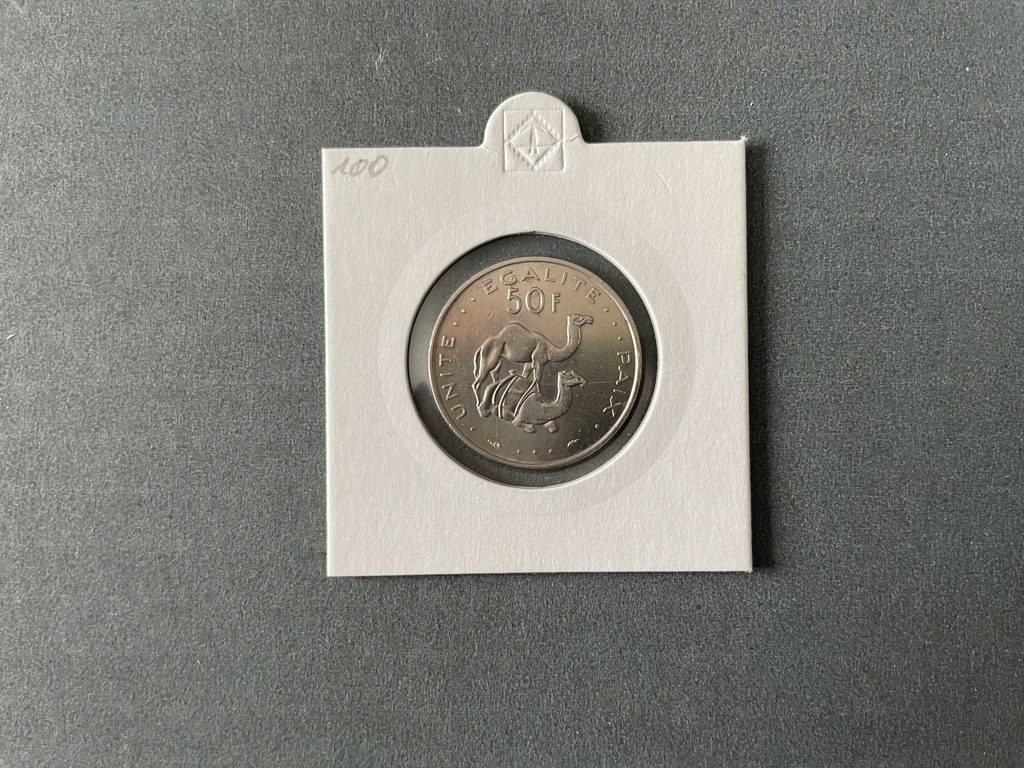 DŻIBUTI 50 FRANCS 1977 #100