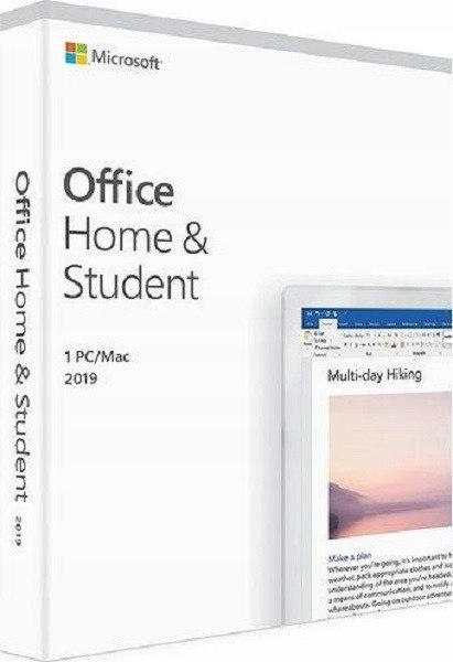 Office Home & Student 2019 PL P6 Box Win/Mac 3