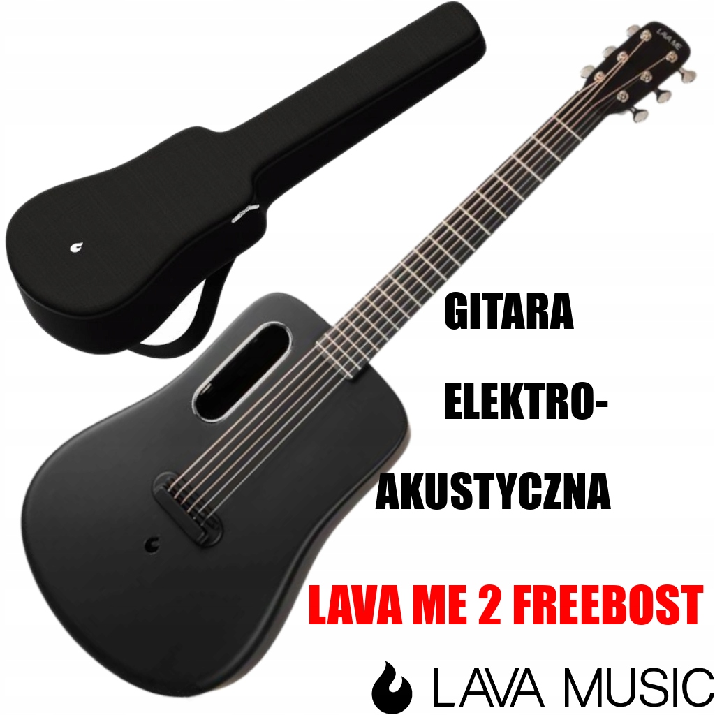 Gitara Lava ME 2 FreeBoost BK - prezent na komunię