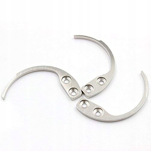 3 PCS SLIPPER HARD TAG HOOK STAINLESS STEEL ANTI