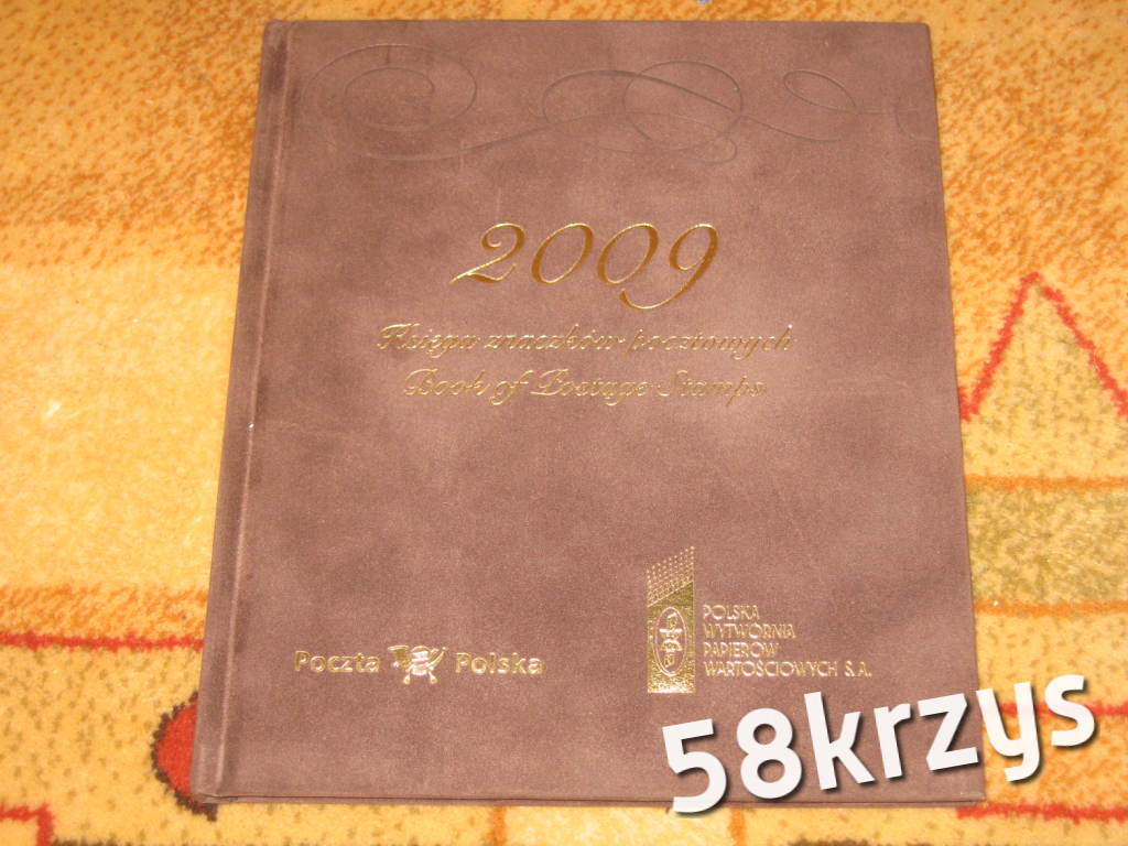 KSIĘGA ZNACZKÓW POCZTOWYCH 2009