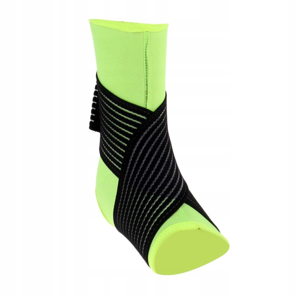 Wsparcie kompresji, fluorescencyjny zielony
