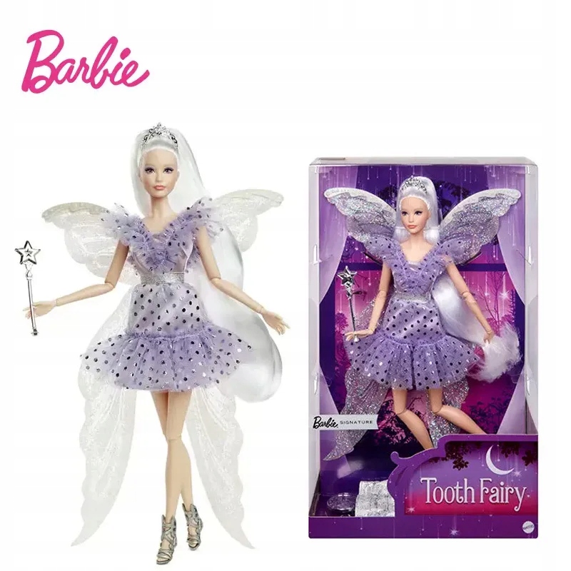 2022 Barbie Signature Tooth Fairy Holiday Barbie Rewind 80S Edition Lunar