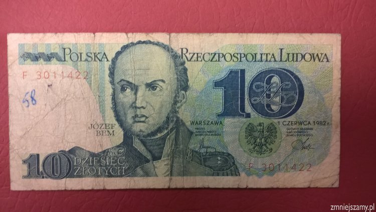 10 złotych z PRL