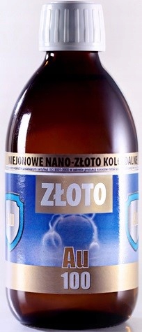 Pro Aktiv Nano Złoto Koloidalne 10Ppm 300Ml (Z1)
