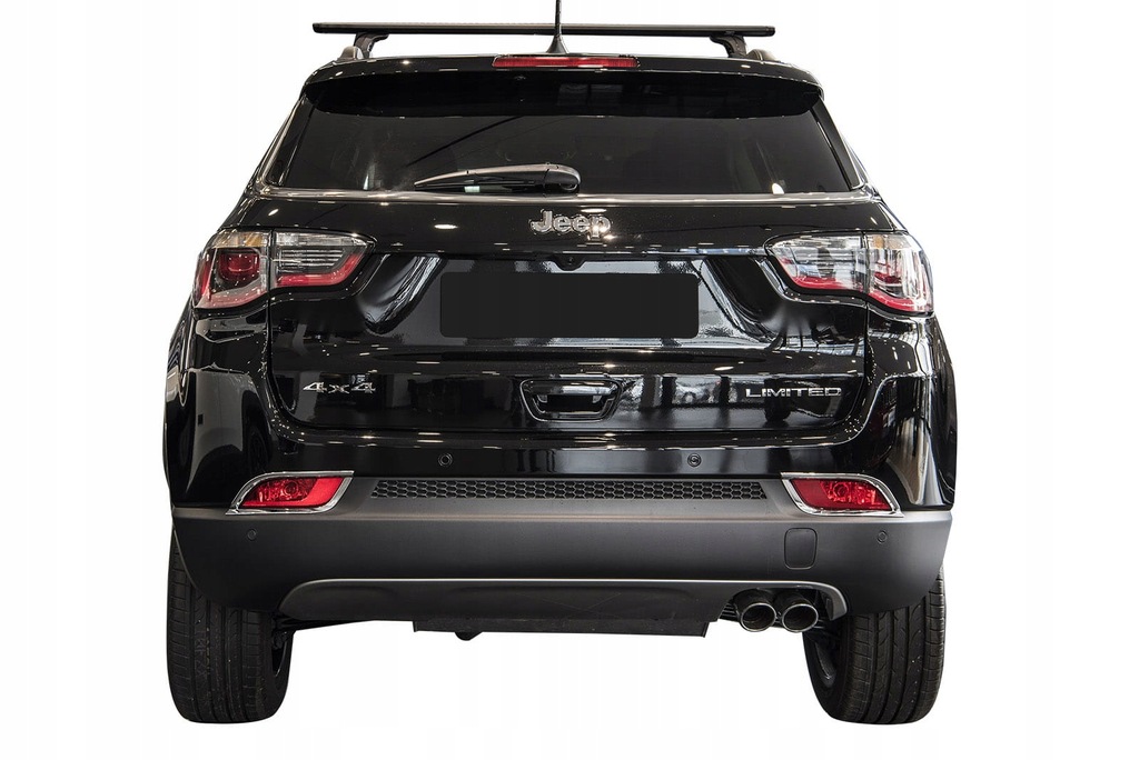 JEEP COMPASS 2017+ OZDOBNE RAMKI HALOGENÓW TYŁ