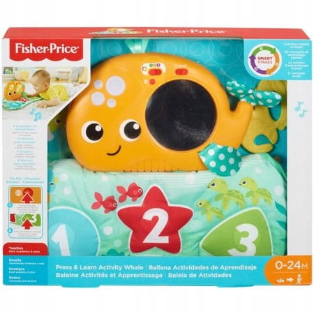 WIELORYBEK OCEAN ZABAWY FISHER PRICE MATTEL GGK35